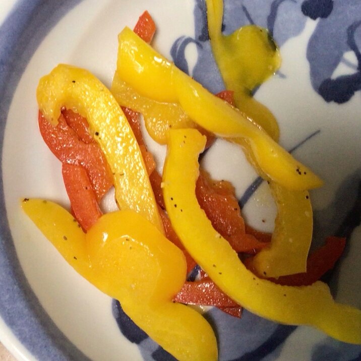 カラフルピーマン炒め